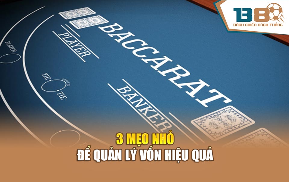 3 mẹo nhỏ để quản lý vốn hiệu quả